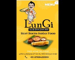 LUNGI (A CAFE FROM SOUTH INDIA)